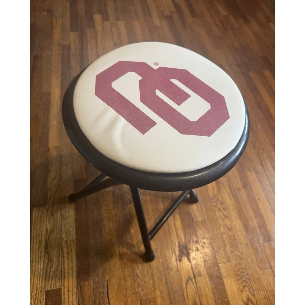 Oklahoma Sooners Officially Licensed Foldable Barstool